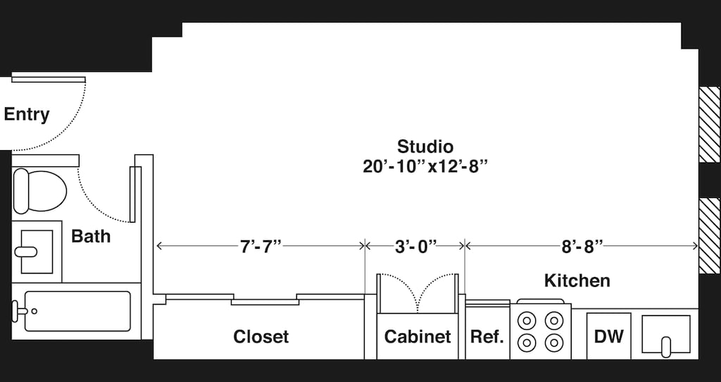 45 Tudor City Pl Unit 2002, New York City, NY 10017 - home floor plan