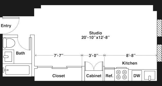 45 Tudor City Pl Unit 2002, New York City, NY 10017 - home floor plan
