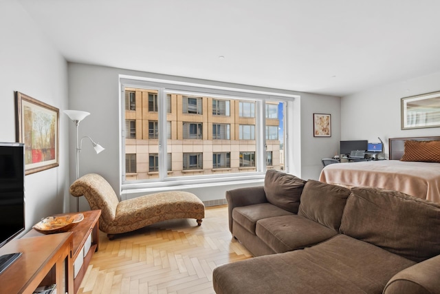 240 Riverside Blvd Unit 5J, New York City, NY 10069 - bedroom with an office area
