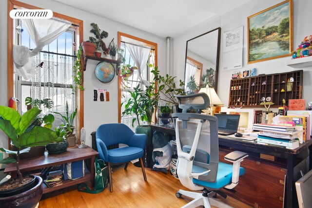 238 26th St, New York City, NY 11232 - office space featuring wood finished floors