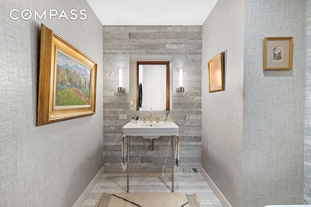 90 Furman St Unit N107, New York City, NY 11201 - bathroom featuring a sink