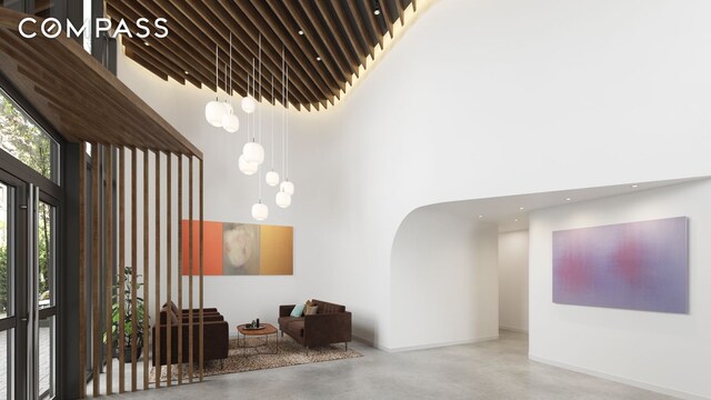 435 Tompkins Ave Unit 304S, New York City, NY 11216 - lobby featuring a towering ceiling