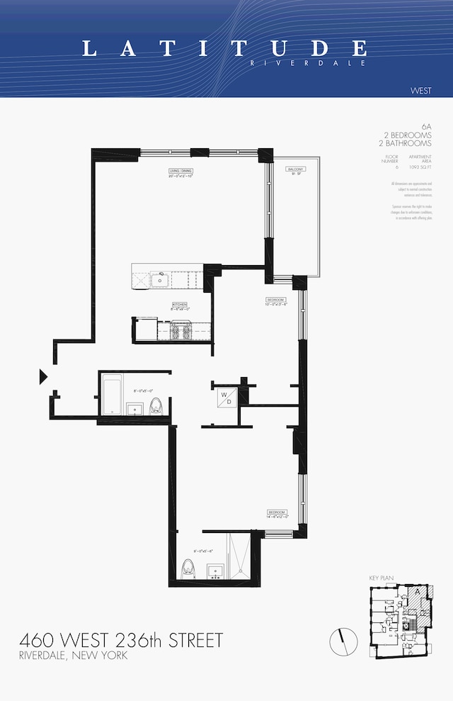 460 W 236th St Unit 65, New York City, NY 10463 - floor plan / room layout