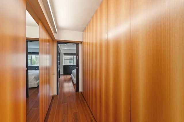40 E 78th St Unit 7-H, New York City, NY 10075 - corridor with dark wood finished floors