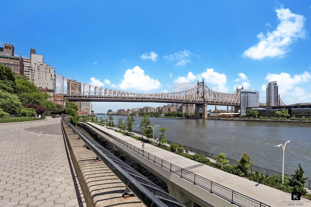 440 E 56th St Unit 1-G, New York City, NY 10022 - surrounding community with a water view and a city view