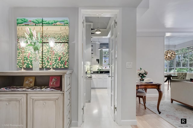 440 E 56th St Unit 1-G, New York City, NY 10022 - corridor with baseboards