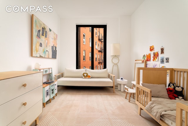 856 Washington Ave Unit 5A, New York City, NY 11238 - bedroom featuring light colored carpet