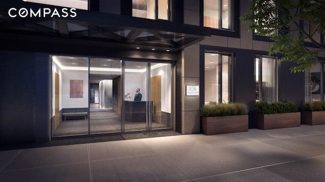 856 Washington Ave Unit 5A, New York City, NY 11238 - entrance to property featuring stucco siding