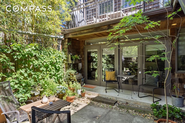 159 Coffey St, New York City, NY 11231 - property entrance featuring french doors