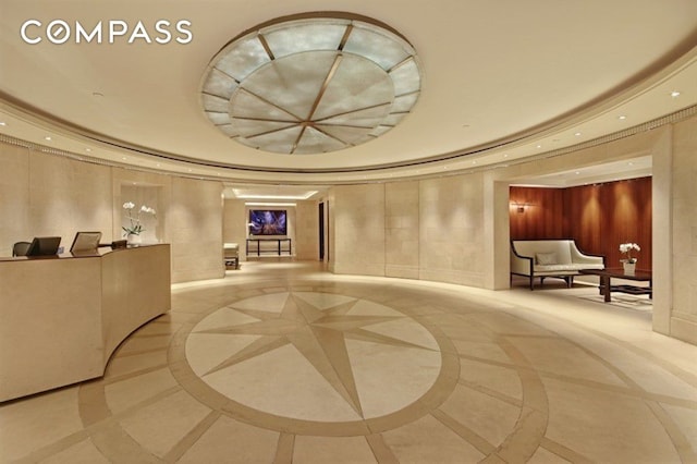 140 E 63rd St Unit 9B, New York City, NY 10065 - welcome area with recessed lighting