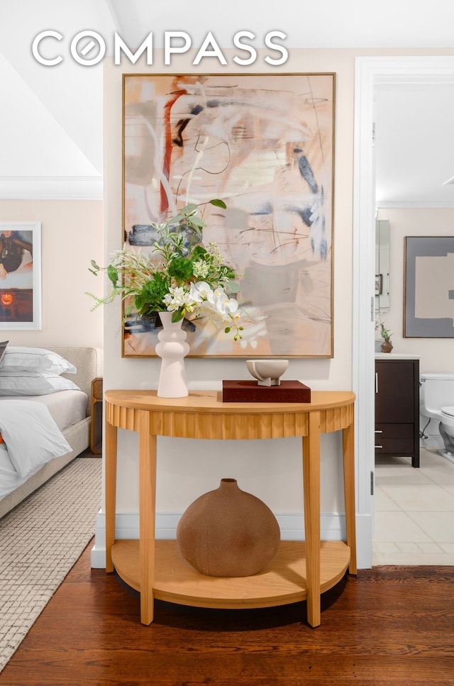 140 E 63rd St Unit 9B, New York City, NY 10065 - detailed view of wood finished floors
