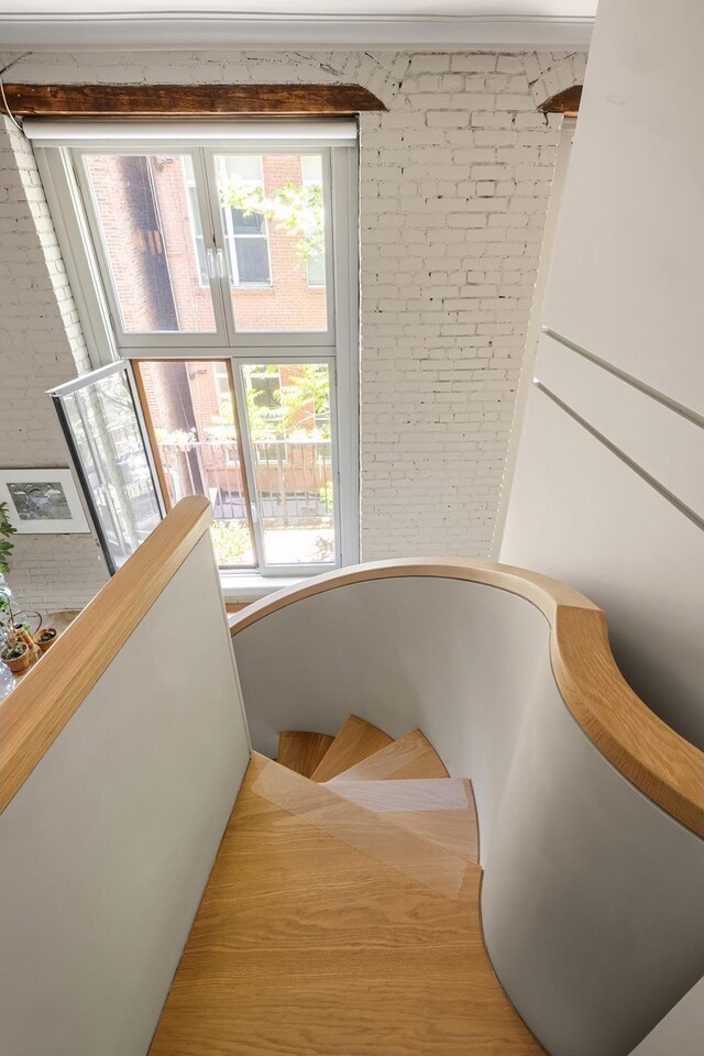 132 Greene St Unit 3R, New York City, NY 10012 - detailed view of brick wall