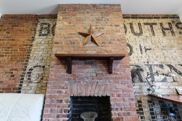 940 Fulton St Unit 3B, New York City, NY 11238 - detailed view of brick wall