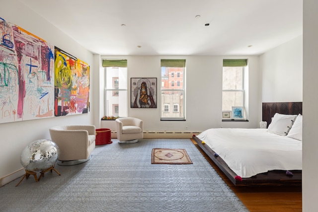 351 W Broadway Unit 4, New York City, NY 10013 - bedroom with a baseboard radiator