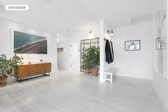 138 Broadway Unit 5G, New York City, NY 11211 - community lobby with recessed lighting