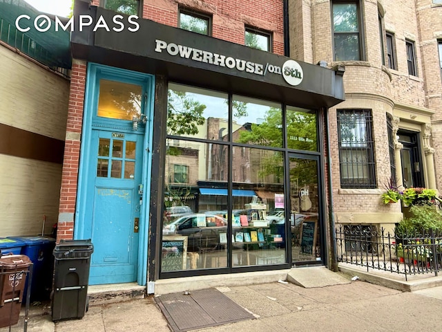 491 12th St Unit 2, New York City, NY 11215 - doorway to property featuring brick siding
