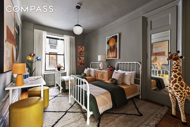 270 Riverside Dr Unit 2C, New York City, NY 10025 - bedroom featuring wood finished floors