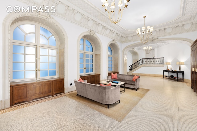 270 Riverside Dr Unit 2C, New York City, NY 10025 - building lobby featuring crown molding