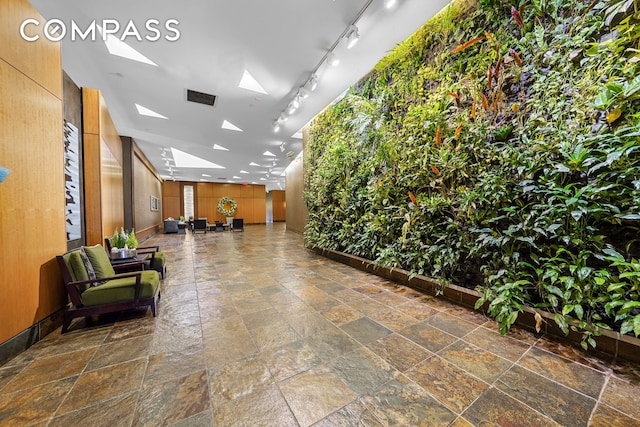 40 W 116th St Unit B302, New York City, NY 10026 - lobby with wood walls