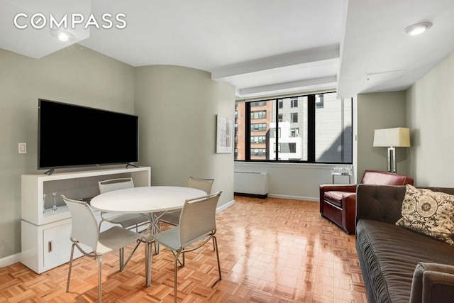 455 E 86th St Unit 8D, New York City, NY 10028 - living room with baseboards