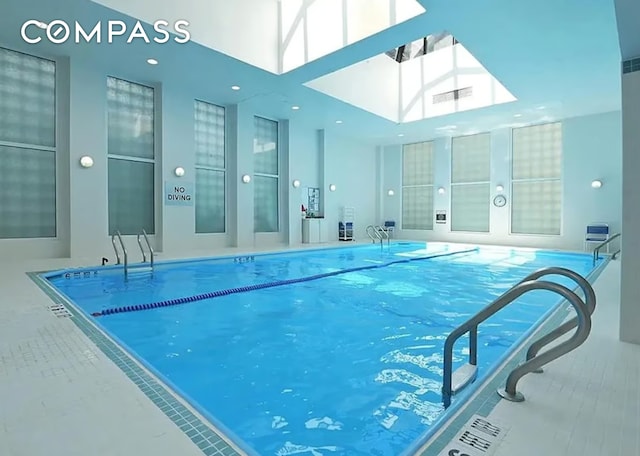 455 E 86th St Unit 8D, New York City, NY 10028 - view of indoor community pool