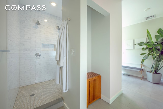 430 W 147th St, New York City, NY 10031 - full bathroom featuring radiator heating unit and tiled shower