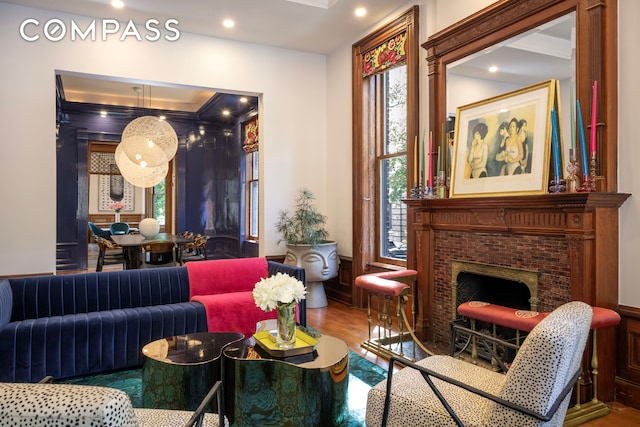 430 W 147th St, New York City, NY 10031 - lobby featuring crown molding and recessed lighting