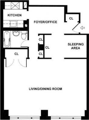 35 E 38th St Unit 3C, New York City, NY 10016 - property floor plan