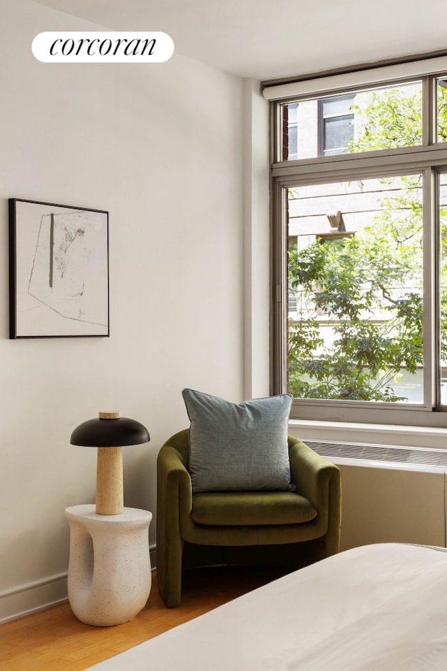 99 Jane St Unit 2J, New York City, NY 10014 - bedroom with wood finished floors and baseboards