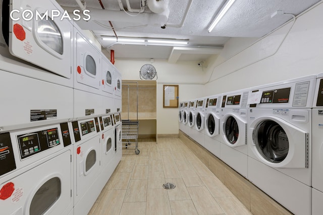 35 E 38th St Unit 12B, New York City, NY 10016 - shared laundry featuring estacked washer and dryer and independent washer and dryer