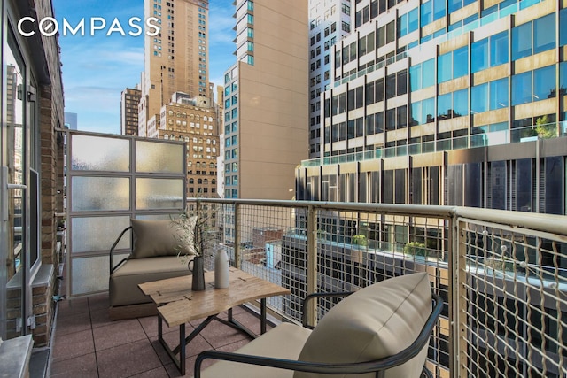 80 Park Ave Unit 12F, New York City, NY 10016 - balcony featuring a city view