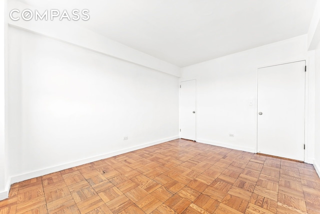 345 W 145th St Unit 8C3, New York City, NY 10031 - unfurnished bedroom with baseboards