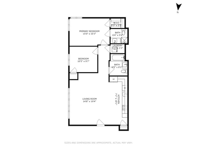 112 Fleet Pl Unit 2A, New York City, NY 11201 - view of home floor plan