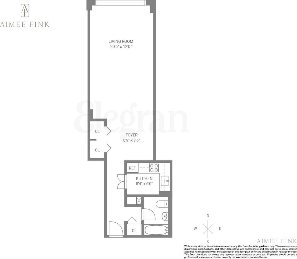 305 E 40th St Unit 10W, New York City, NY 10016 - room layout