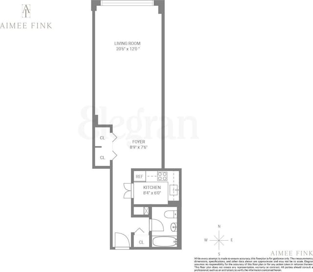 305 E 40th St Unit 10W, New York City, NY 10016 - room layout
