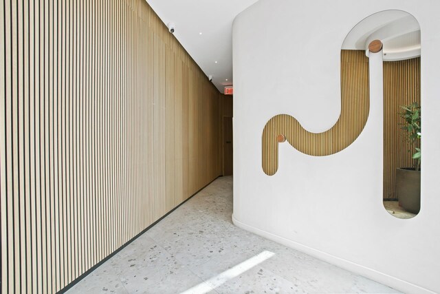 128 Woodpoint Rd Unit 2, New York City, NY 11211 - corridor with baseboards