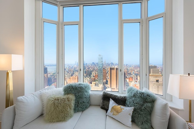 30 Park Pl Unit 64B, New York City, NY 10007 - bedroom featuring a view of city