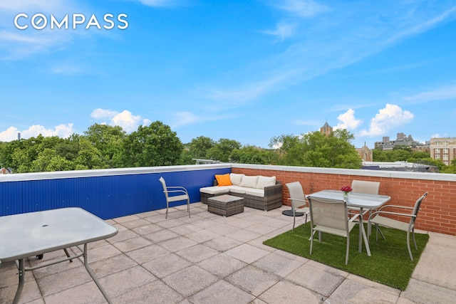 3001 Fort Hamilton Pkwy Unit 3B, New York City, NY 11218 - view of patio with outdoor dining space