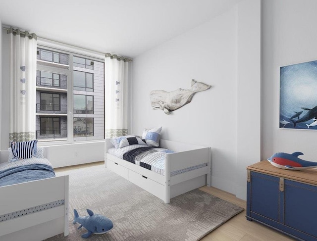 133 Bch 116th St Tha, Unit Tha, New York City, NY 11694 - bedroom with light wood-type flooring