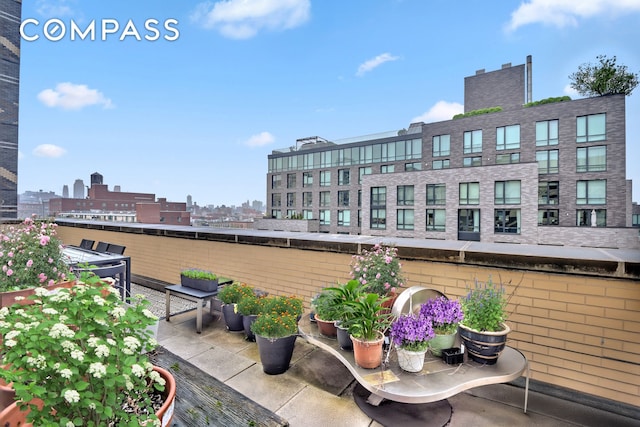 40 W 116th St Unit A907, New York City, NY 10026 - balcony with a city view