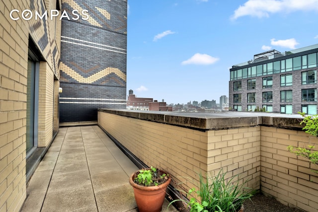 40 W 116th St Unit A907, New York City, NY 10026 - balcony with a view of city