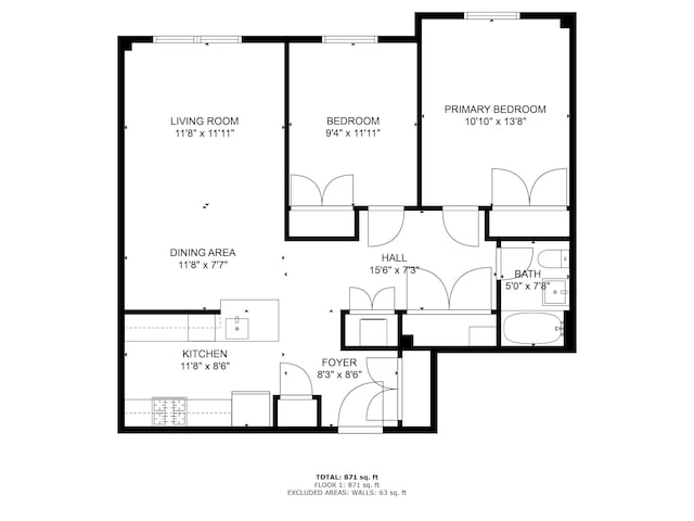 1885 Lexington Ave Unit 5D, New York City, NY 10035 - property floor plan