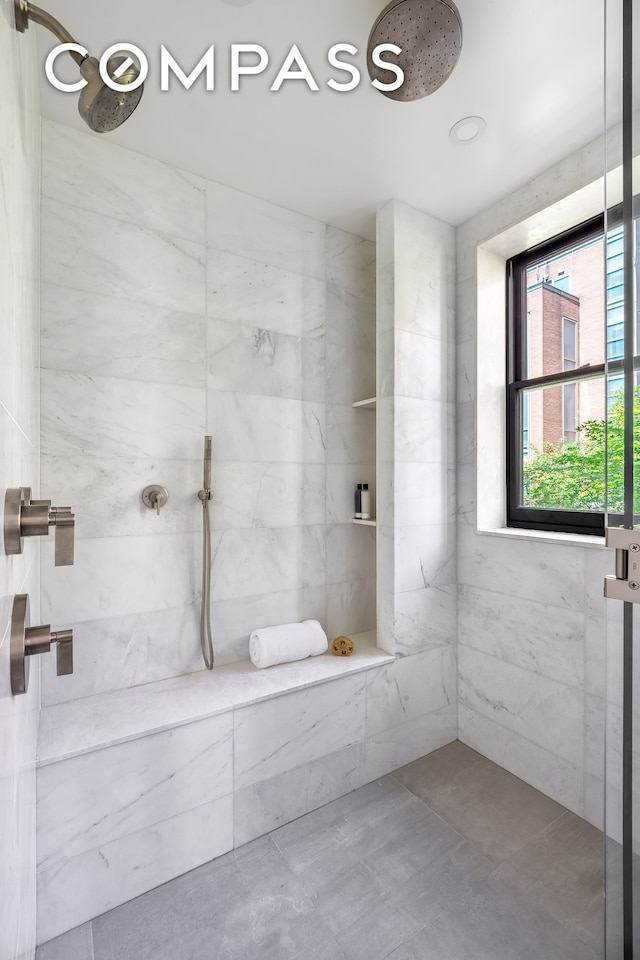 53 W 85th St, New York City, NY 10024 - full bathroom featuring tiled shower