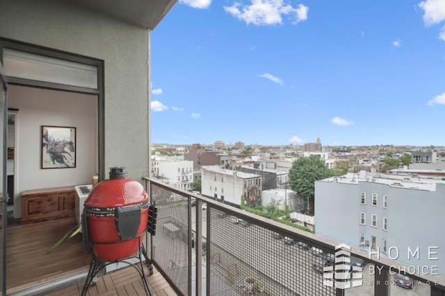 1610 Dekalb Ave Unit 5A, New York City, NY 11237 - balcony featuring a city view