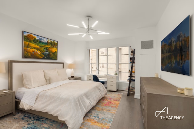 70 Charlton St Unit 4F, New York City, NY 10014 - bedroom with wood finished floors and a ceiling fan