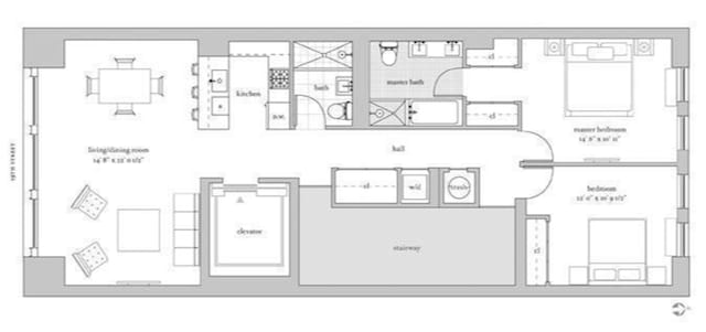 27 W 19th St Unit 7, New York City, NY 10011 - home floor plan