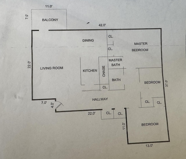 5500 Fieldston Rd Unit 4-Ee, New York City, NY 10471 - view of floor plan / room layout