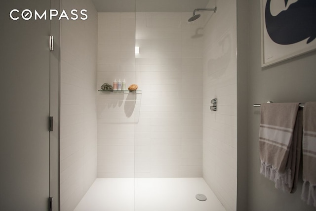 1 John St Unit 3B, New York City, NY 11201 - full bathroom featuring a shower stall