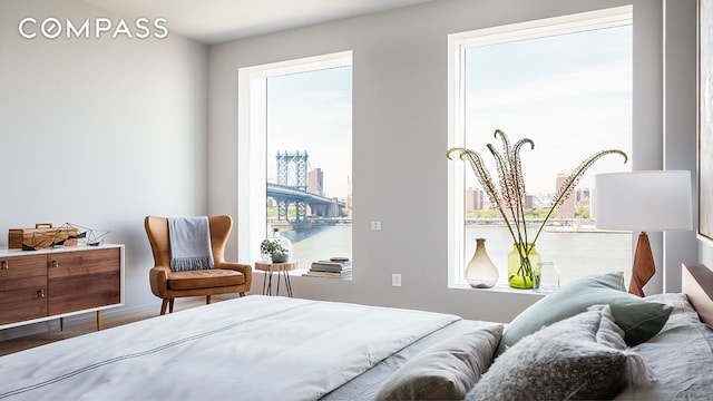 1 John St Unit 3B, New York City, NY 11201 - bedroom with a water view and a city view
