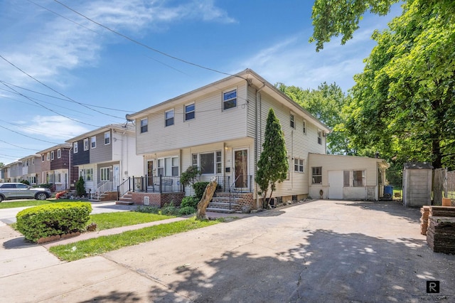 118 Stobe Ave, New York City, NY 10306 - view of front of house with driveway